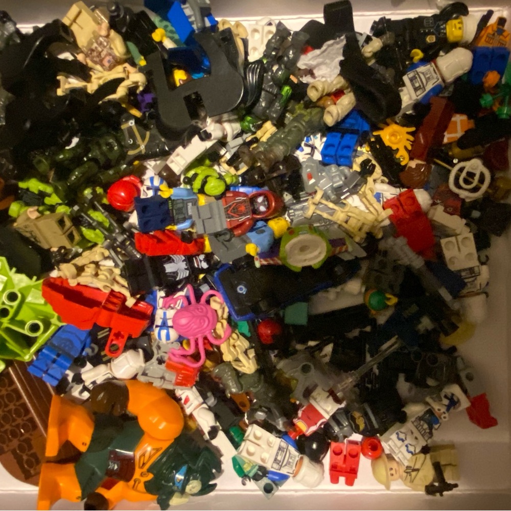 Lego Red and Blue Building Sets & Blocks